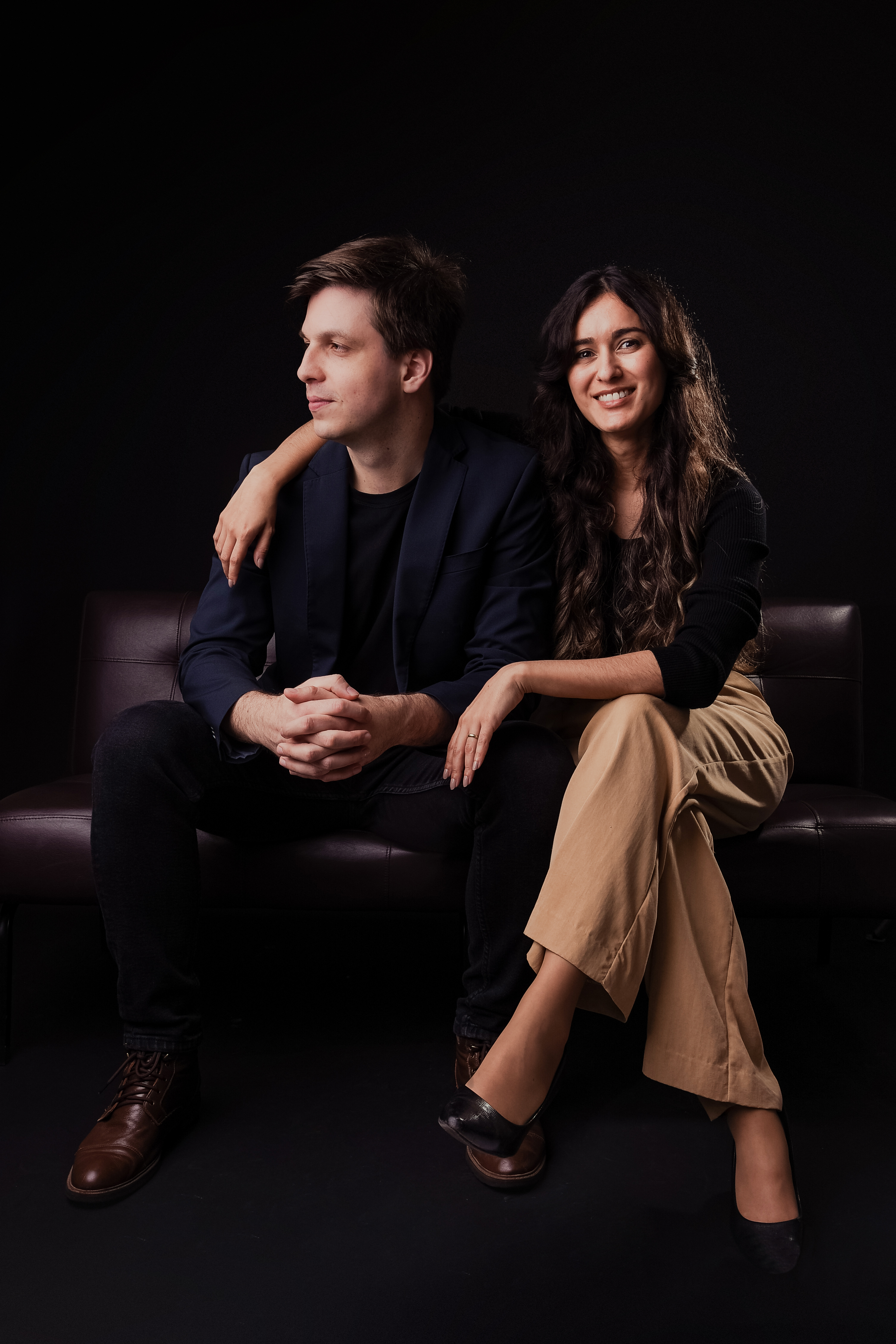 Lucas and Stephanie Flach, co-founders of Studio FLACH